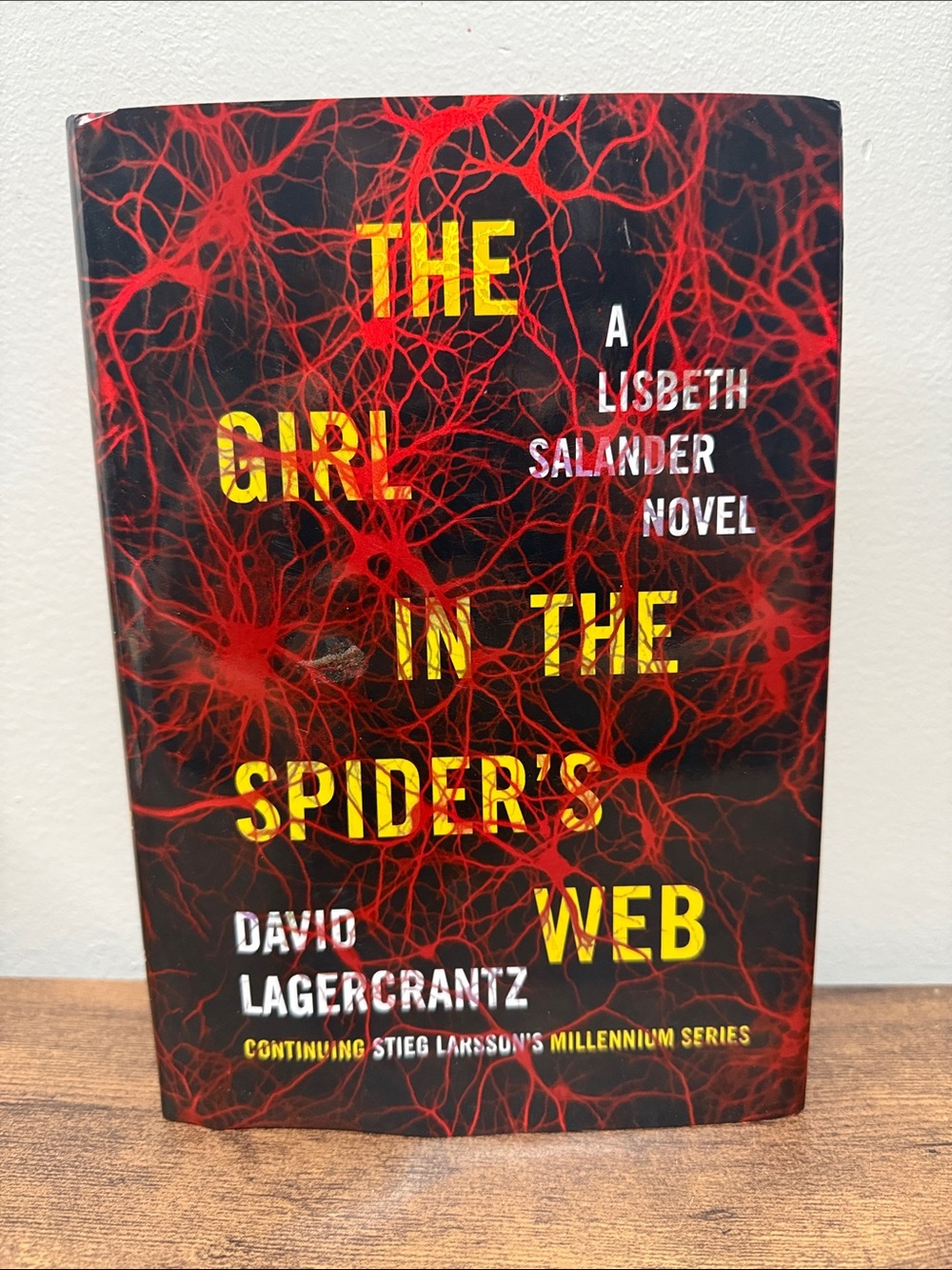 The Girl in the Spider's Web by David Lagercrantz Hardcover